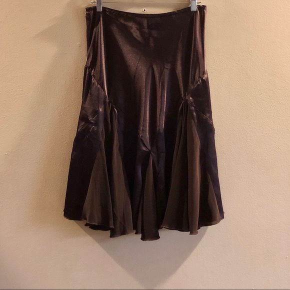 VTG. PIERRE CARDIN—Women’s Chocolate Twirl Skirt!! - Picture 4 of 7